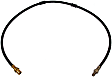 H77860 Front, Driver and Passenger Side First Stop Series Brake Line, Metal and Rubber