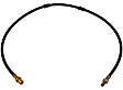 H77860 Front, Driver and Passenger Side First Stop Series Brake Line, Metal and Rubber