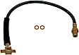 H79339 Front, Driver and Passenger Side First Stop Series Brake Line, Metal and Rubber