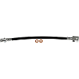 H86576 Rear, Center First Stop Series Brake Line, Metal and Rubber