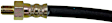 H86594 Front, Driver or Passenger Side First Stop Series Brake Line, Metal and Rubber