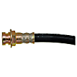 H98945 Rear, Center First Stop Series Brake Line, Metal and Rubber