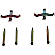 HW13073 First Stop Series Brake Hardware Kit - Direct Fit, Kit