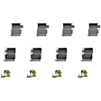 HW13111 First Stop Series Brake Hardware Kit - Direct Fit, Kit