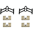 HW13235 First Stop Series Brake Hardware Kit - Direct Fit, Kit