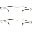 HW13305 First Stop Series Brake Hardware Kit - Direct Fit, Set of 2
