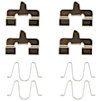 HW13306 First Stop Series Brake Hardware Kit - Direct Fit, Kit