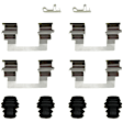 HW13376 First Stop Series Brake Hardware Kit - Direct Fit, Kit