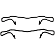 HW13451 First Stop Series Brake Hardware Kit - Direct Fit, Kit