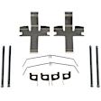 HW13483 First Stop Series Brake Hardware Kit - Direct Fit, Kit