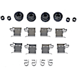 HW13754 First Stop Series Brake Hardware Kit - Direct Fit, Kit