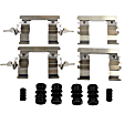HW13903 First Stop Series Brake Hardware Kit - Direct Fit, Kit