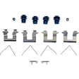 HW13968 Direct Fit Disc Brake Hardware Kit, Kit