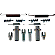 HW17437 First Stop Series Brake Hardware Kit - Direct Fit, Kit