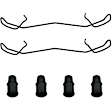 HW5649 First Stop Series Brake Hardware Kit - Direct Fit, Kit