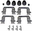HW6160 Direct Fit Disc Brake Hardware Kit, Kit