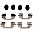 HW6188 First Stop Series Brake Hardware Kit - Direct Fit, Kit