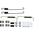 HW7316 First Stop Series Brake Hardware Kit - Direct Fit, Kit