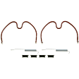 HW7324 First Stop Series Brake Hardware Kit - Direct Fit, Kit