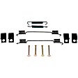 HW7366 First Stop Series Brake Hardware Kit - Direct Fit, Kit