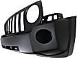 2009 Jeep Patriot - Front Primed Bumper Cover, For Models With Fog Lights, Without Tow Hook, CAPA Certified