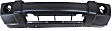 Front Primed Bumper Cover, With Fog Light Holes, With Chrome Trim Holes, CAPA Certified