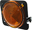 Front, Passenger Side Side Marker With bulb(s) CAPA Certified