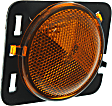 Front, Passenger Side Side Marker With bulb(s) CAPA Certified