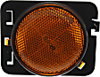 Front, Driver Side Side Marker With bulb(s) CAPA Certified