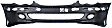 Front Primed Bumper Cover, With Headlights Washer Holes, For Models Without AMG Styling Package, Without Avantgarde Package