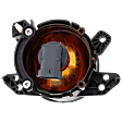2008-2011 Mercedes Benz C300 - Front, Passenger Side Fog Light, With Bulb, Halogen, Oval, For Models Without AMG Styling Package