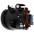 2008-2011 Mercedes Benz C300 - Front, Passenger Side Fog Light, With Bulb, Halogen, Oval, For Models Without AMG Styling Package
