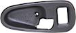 Front or Rear, Passenger Side, Interior, Door Handle Trim, Brown