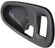 Front or Rear, Passenger Side, Interior, Door Handle Trim, Brown
