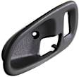Front or Rear, Passenger Side, Interior, Door Handle Trim, Brown