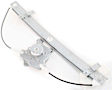 Sedan Front, Driver Side Power Window Regulator, Without Motor