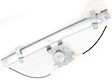 Sedan Front, Driver Side Power Window Regulator, Without Motor