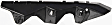 Front, Passenger Side Bumper Bracket
