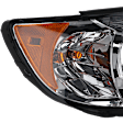 Passenger Side Headlight, with Bulb, Halogen, without Sport Package Model