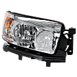 Passenger Side Headlight, with Bulb, Halogen, without Sport Package Model