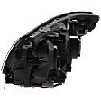 Passenger Side Headlight, with Bulb, Halogen, without Sport Package Model