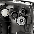 Passenger Side Headlight, with Bulb, Halogen, without Sport Package Model