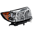 Passenger Side Headlight, with Bulb, Halogen, without Sport Package Model
