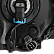 Driver Side Headlight, with Bulb, Halogen, without Sport Package Model