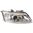 2003-2007 Saab 9-3 - Passenger Side Headlight, with Bulb, Halogen, Clear Lens