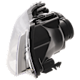 2003-2007 Saab 9-3 - Passenger Side Headlight, with Bulb, Halogen, Clear Lens