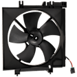 Radiator Fan - Fan Blade, Motor and Shroud, 4 Cyl., 2.5L Engine