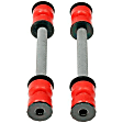 SL91055RD Front, Driver and Passenger Side Sway Bar Link, Premium Chassis Series