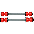 SL91055RD Front, Driver and Passenger Side Sway Bar Link, Premium Chassis Series