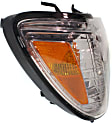 Passenger Side Headlight, without Bulb, Halogen, Clear Lens, Base Model, 8 Cyl., 4.7L Engine